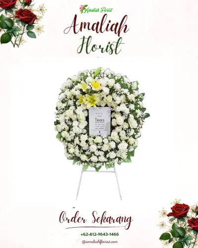 Krans Bunga Duka Cita di Randudongkal